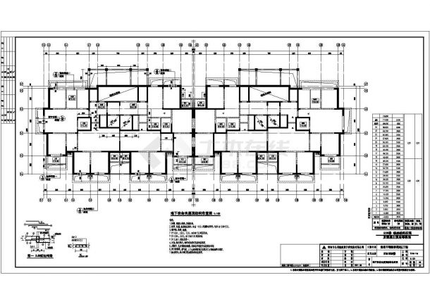 2栋24层剪力墙高层住宅楼结构设计施工图-图二
