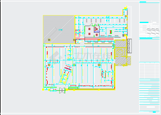 【大连】商场店铺室内电气设计施工图纸-图二