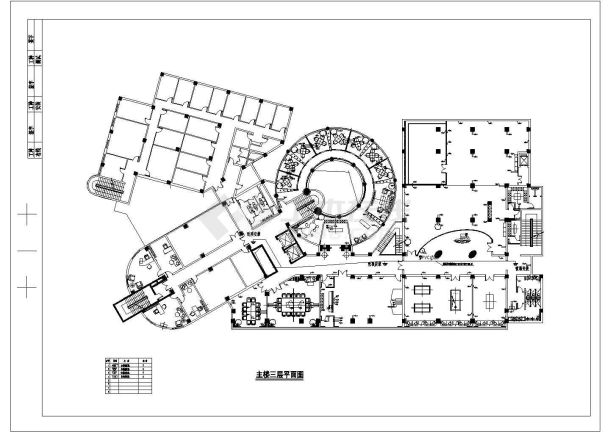 某酒店弱电施工图（共6张图纸）-图二