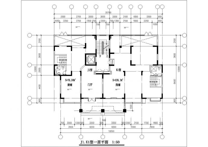 [方案]31个住宅户型设计平面图_图1