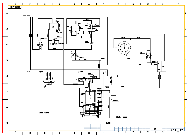 医院蒸汽锅炉设计CAD全套参考图_图1