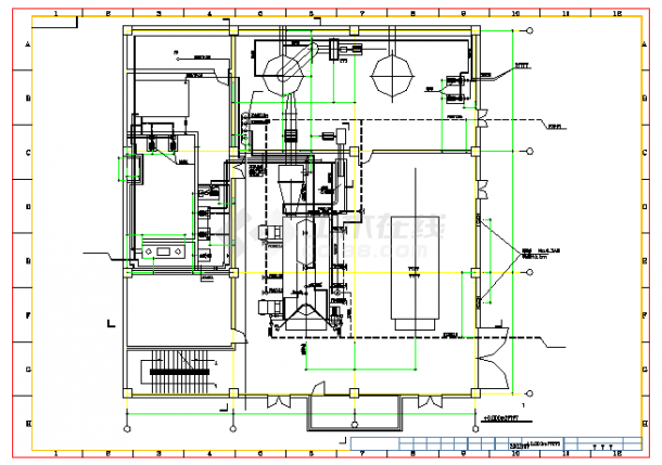 医院蒸汽锅炉设计CAD全套参考图-图二