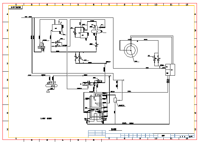 医院蒸汽锅炉设计CAD全套参考图
