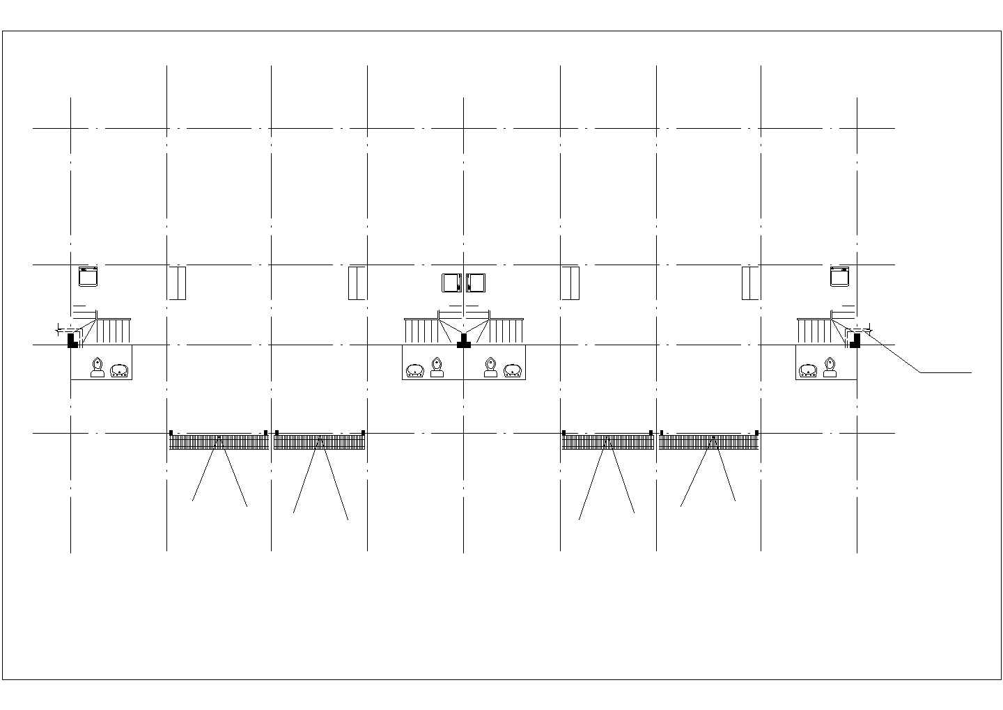 [成都]某古城八期仿古建筑群-某三层仿古住宅常用节点图