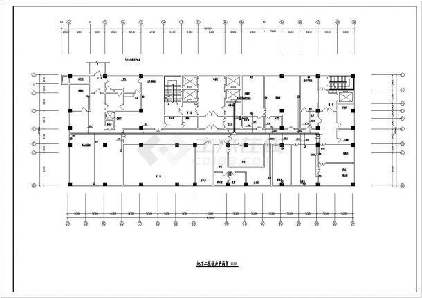 某地区医院住院楼建筑电气设计图（共12张）-图一