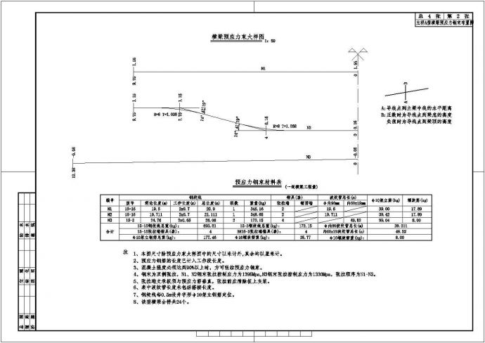 [辽宁]80+180+80m半漂浮体系斜拉桥全套CAD施工图（276张）_图1