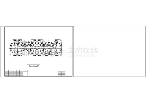 某酒店式公寓户型组合平面图-图二