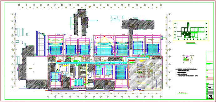15494㎡大型电影院全套强电装饰图纸（甲级设计院）_图1