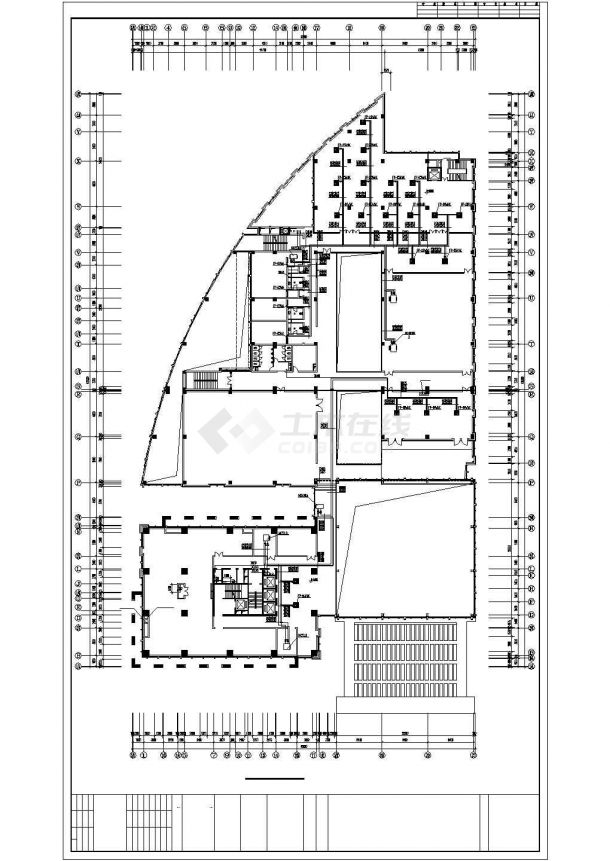 【江西】某公司综合楼中央空调设计图纸-图一