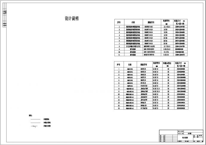 【浙江】某高层办公楼多联机设计图_图1