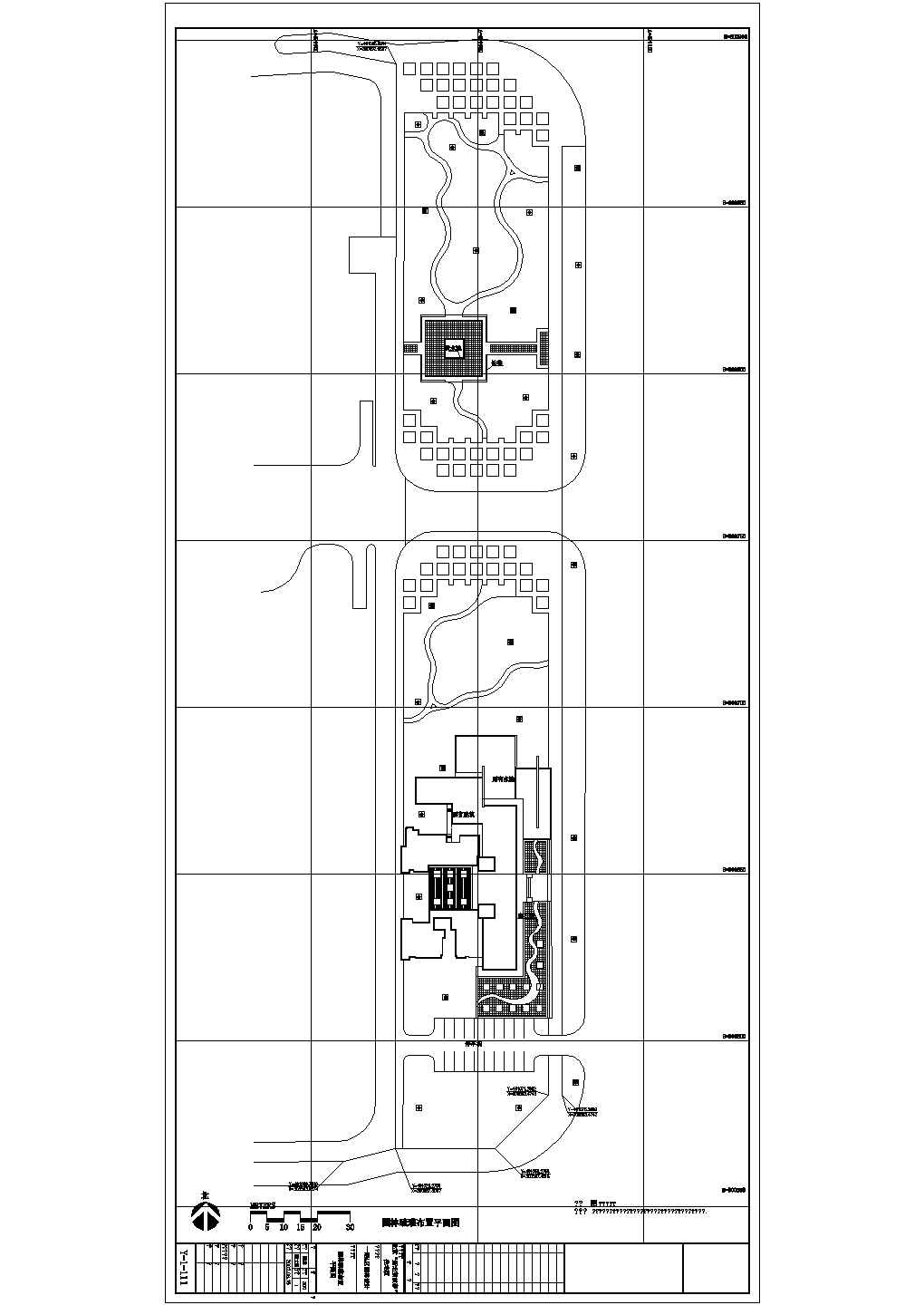 北京小区景观建筑布置参考图