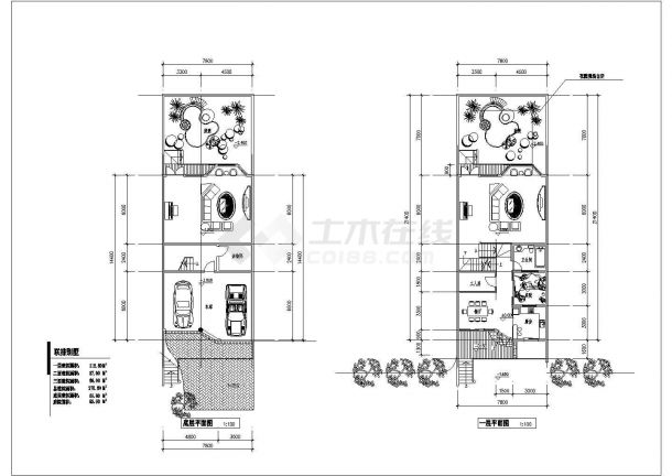 【重庆】欧式风格三层别墅建筑设计方案图-图二