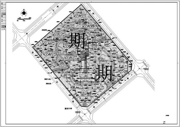 【安徽】住宅小区社区医院电气设计施工图纸62张-图二