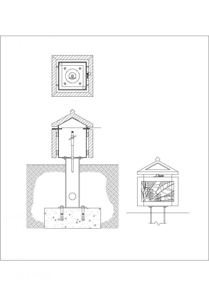 某小区景观设计CAD布置图_图1