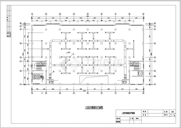【上海】四层商场空气调节系统设计施工图-图二