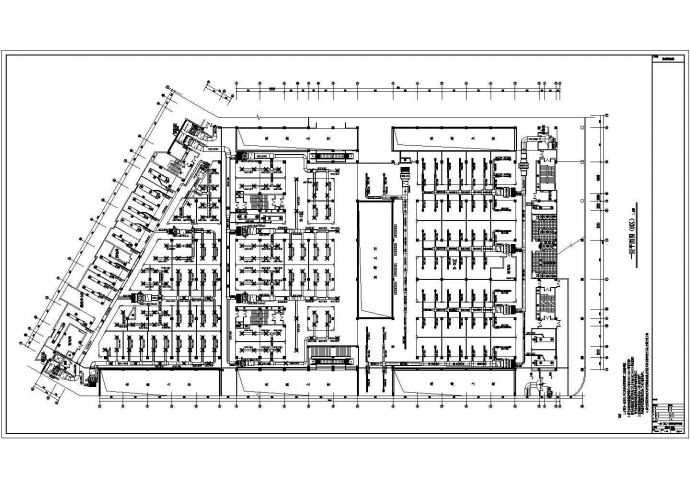 中小型商场空调设计CAD套图_图1