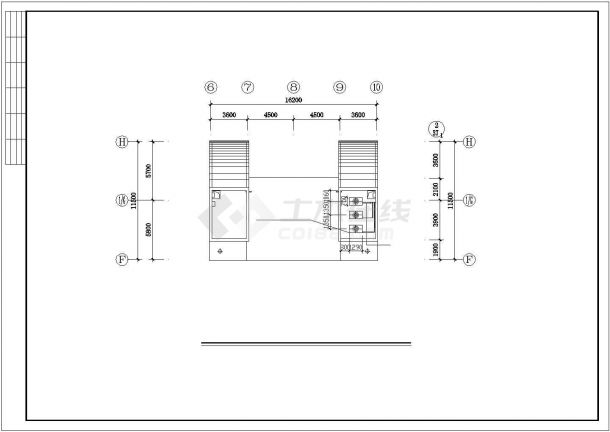 高层办公楼舒适性空调系统设计施工图（风冷热泵）-图二