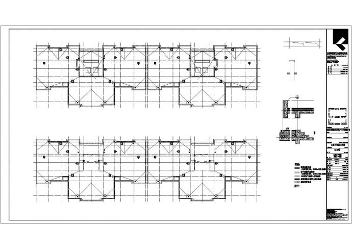 蓝山项目2#住宅楼全套设计施工图（建筑、结构、水电暖）_图1