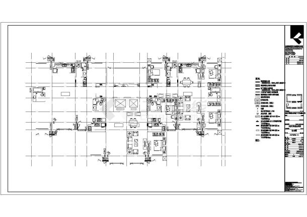 蓝山项目2#住宅楼全套设计施工图（建筑、结构、水电暖）-图二