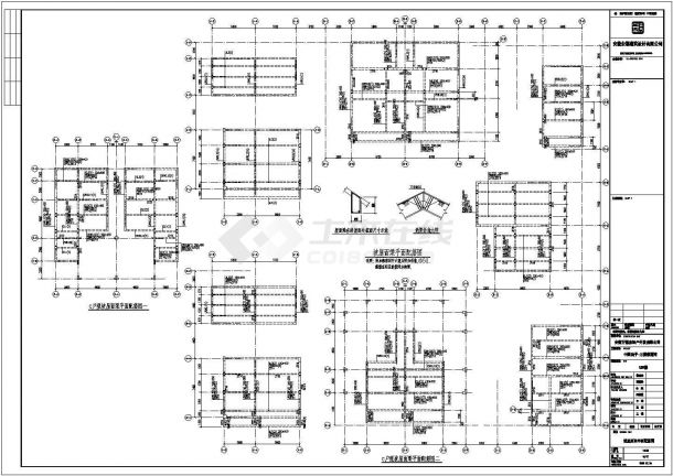 某框架异形柱结构住宅楼结构设计施工图（含建筑、水电）-图二