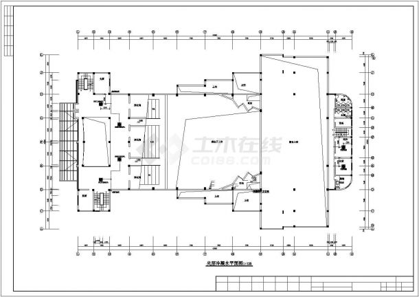 三层剧院VRV空调及通风排烟系统设计施工图-图二
