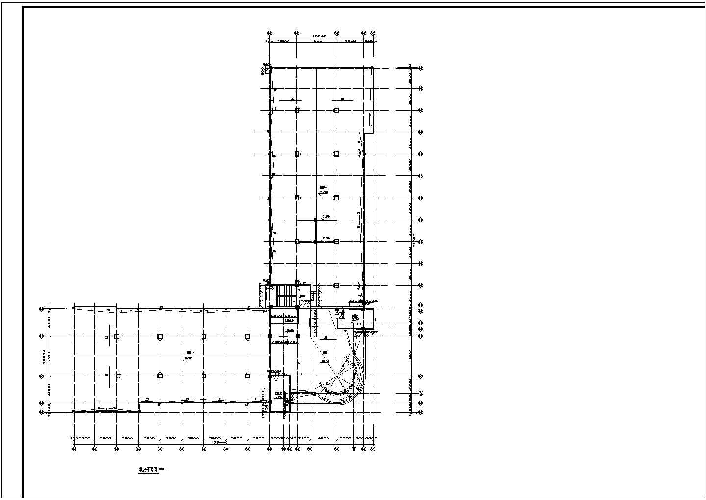 五层现代化综合楼建筑施工图纸