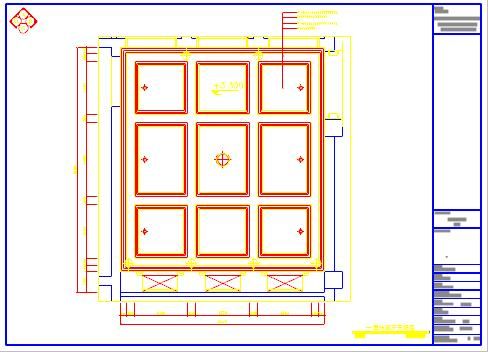 豪华住宅娱乐休闲室装修设计cad施工图（含效果图）-图二