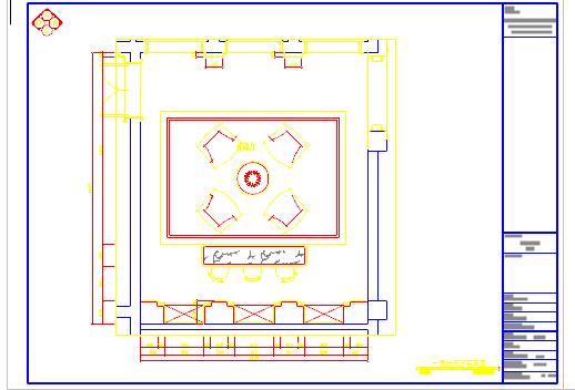 豪华住宅娱乐休闲室装修设计cad施工图（含效果图）