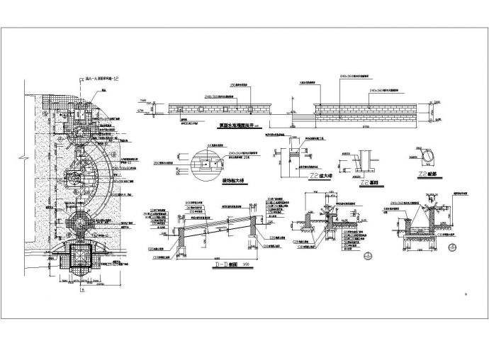 【重庆】市政广场全套施工图_图1