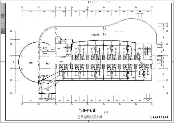 大型酒店电气系统规划CAD套图_图1