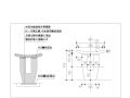 圆形花池和休息座凳CAD布置图