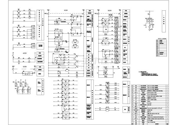 自来水厂电气及仪表自动化工程全套施工图（123张）-图二
