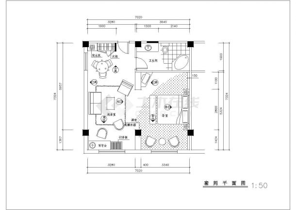 某七层酒店电气施工图，共28张-图一