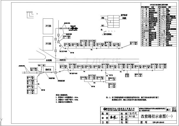 福建某地区配网改造经典施工图-图一