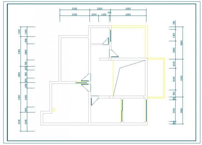 现代风格别墅装修设计cad方案图纸_图1