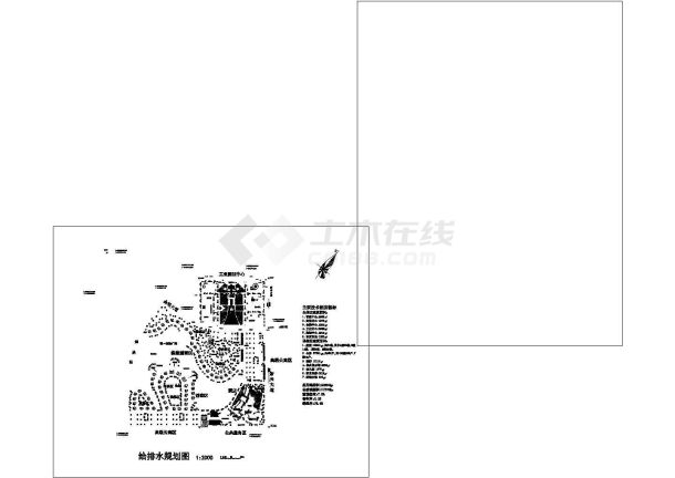 大型工业厂区中心详细规划图-图二