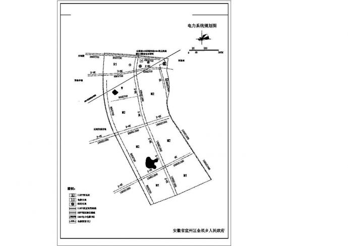 安徽省经济开发区总体规划图纸_图1
