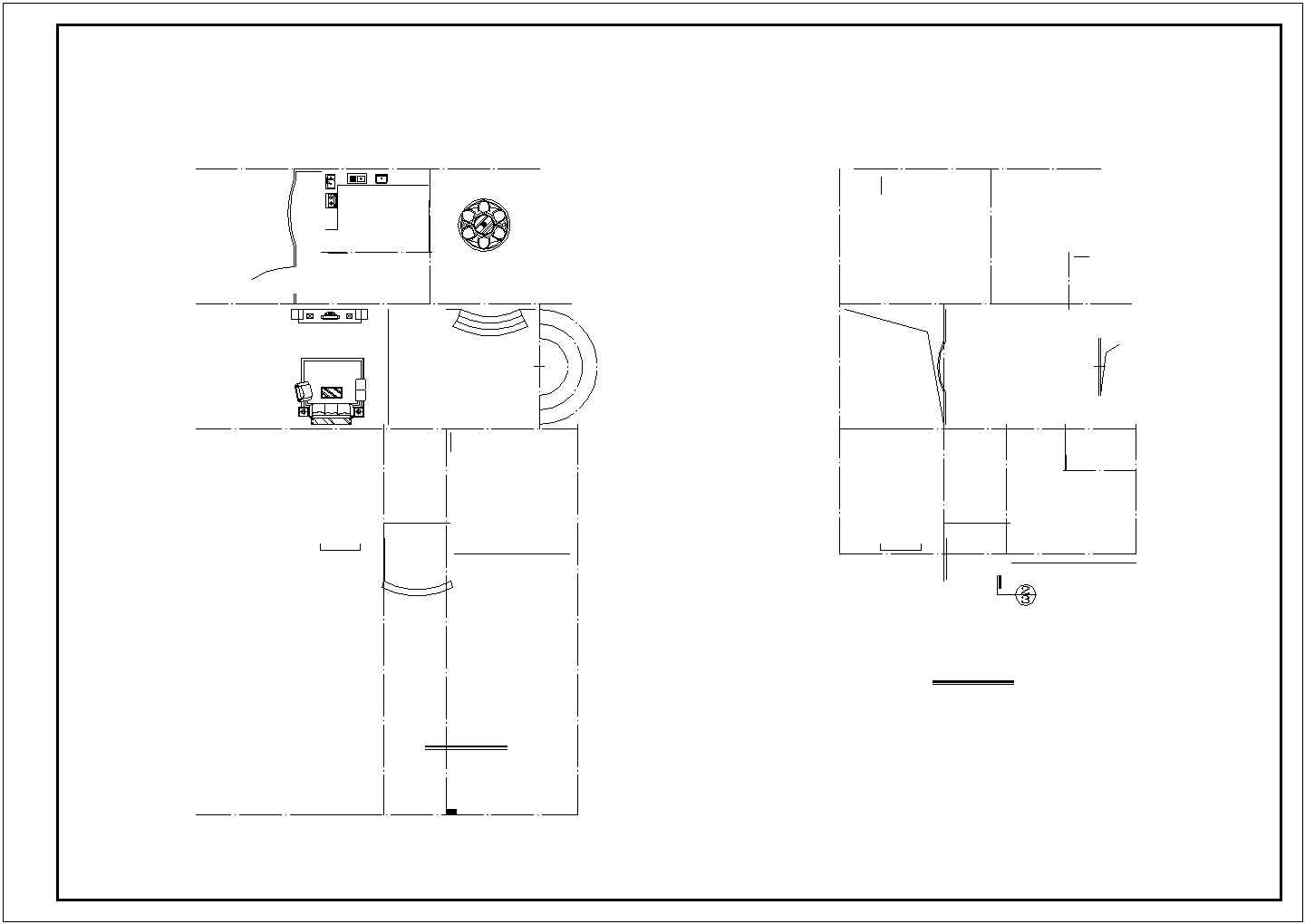 三层现代分风格联排别墅建筑扩初设计图