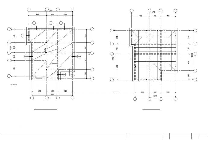 二层带夹层小别墅建筑、结构设计施工图_图1