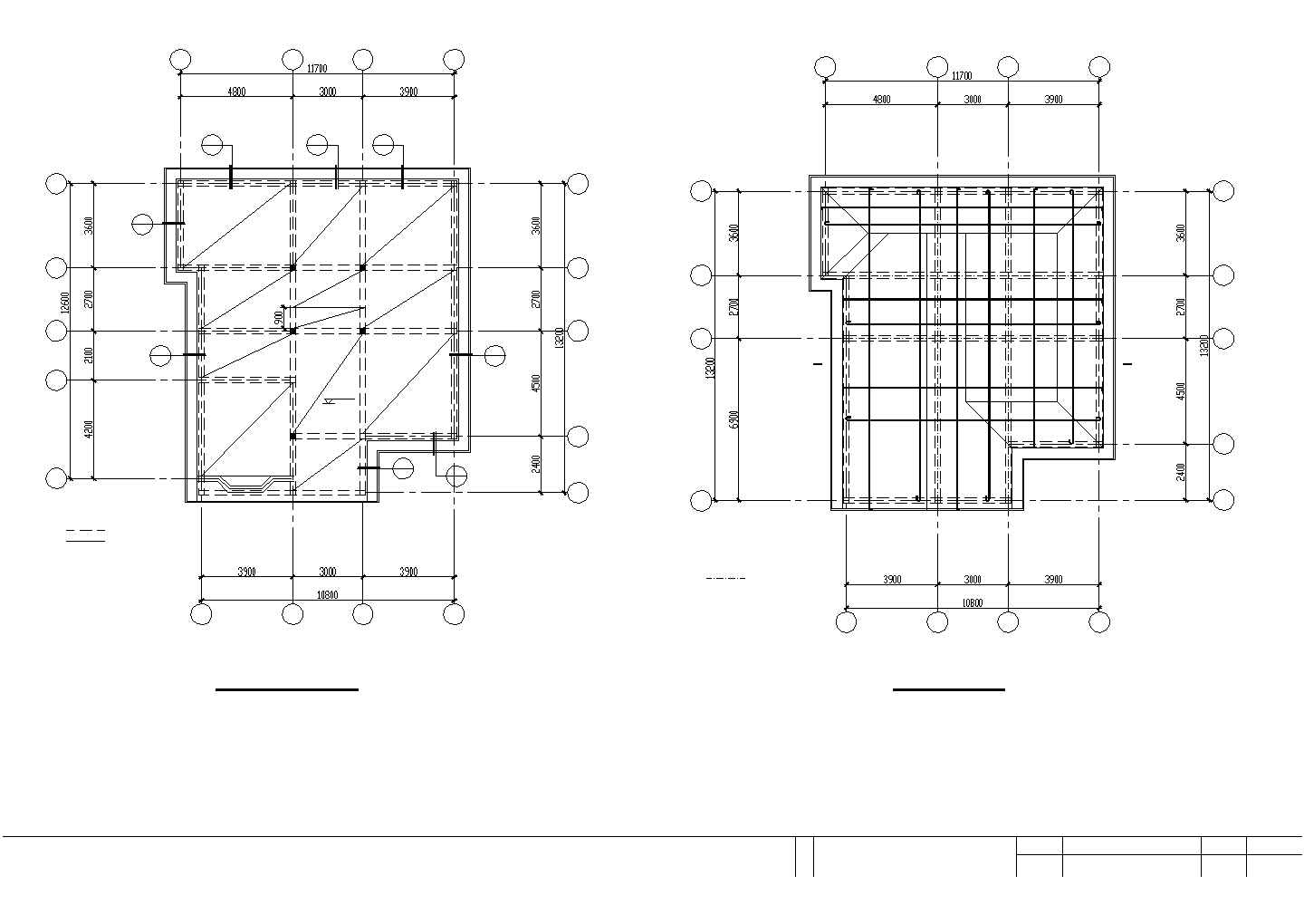 二层带夹层小别墅建筑、结构设计施工图