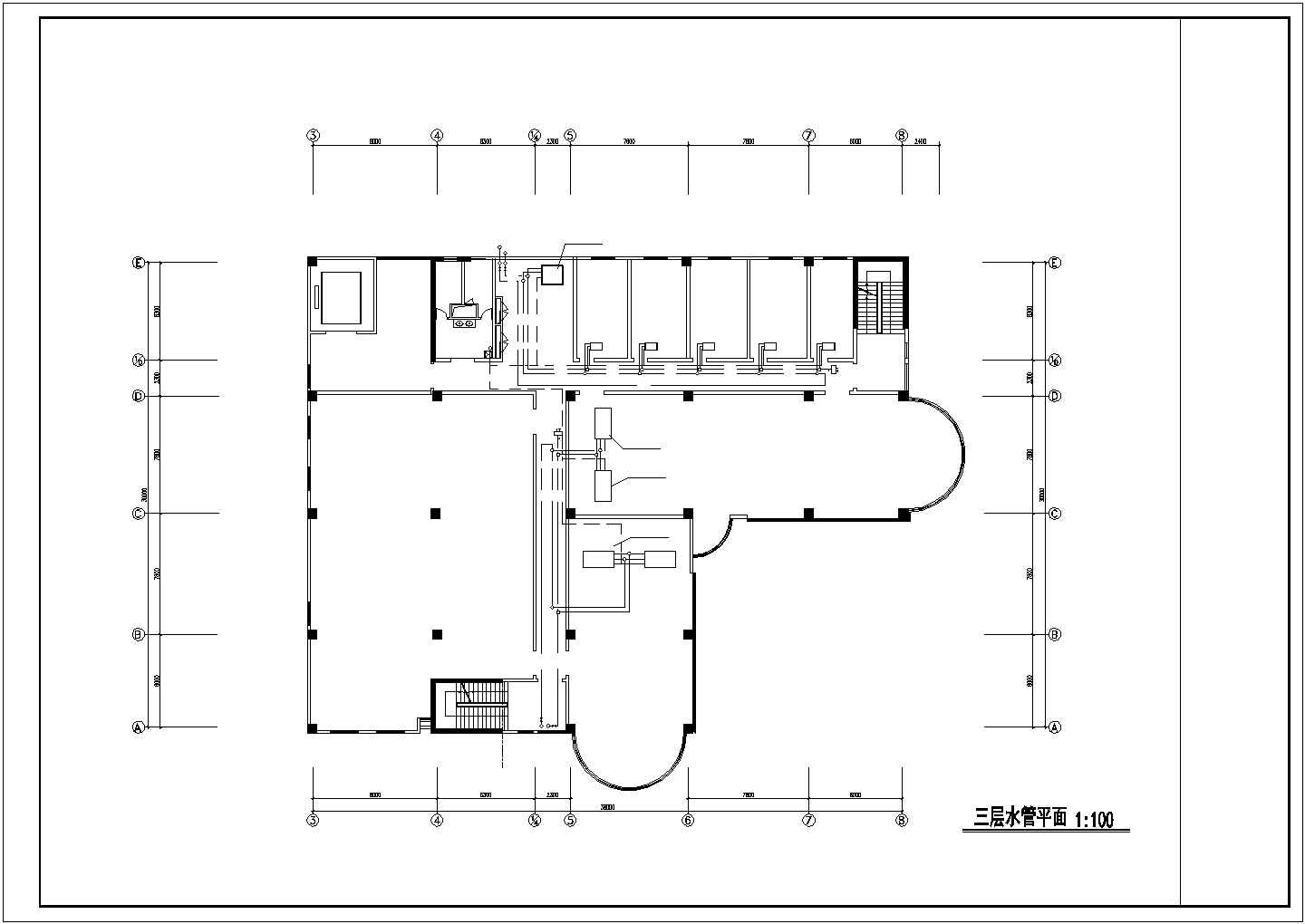 【河北】宾馆酒店建筑空调系统设计施工图