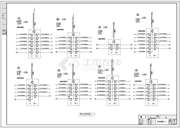 多种电气平面图（厂房、食堂、设计总图）-图一