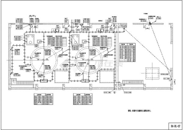 某地区现代大型电站机电电气设计图纸-图一