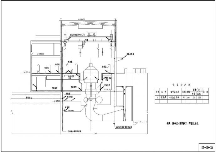 某电站机电电气设计图纸（含说明）_图1