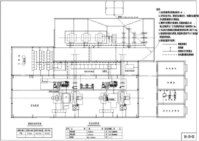 小型电站机电电气设计图（含说明）_图1