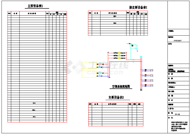 【合肥】某娱乐会所空调通风设计施工图-图二