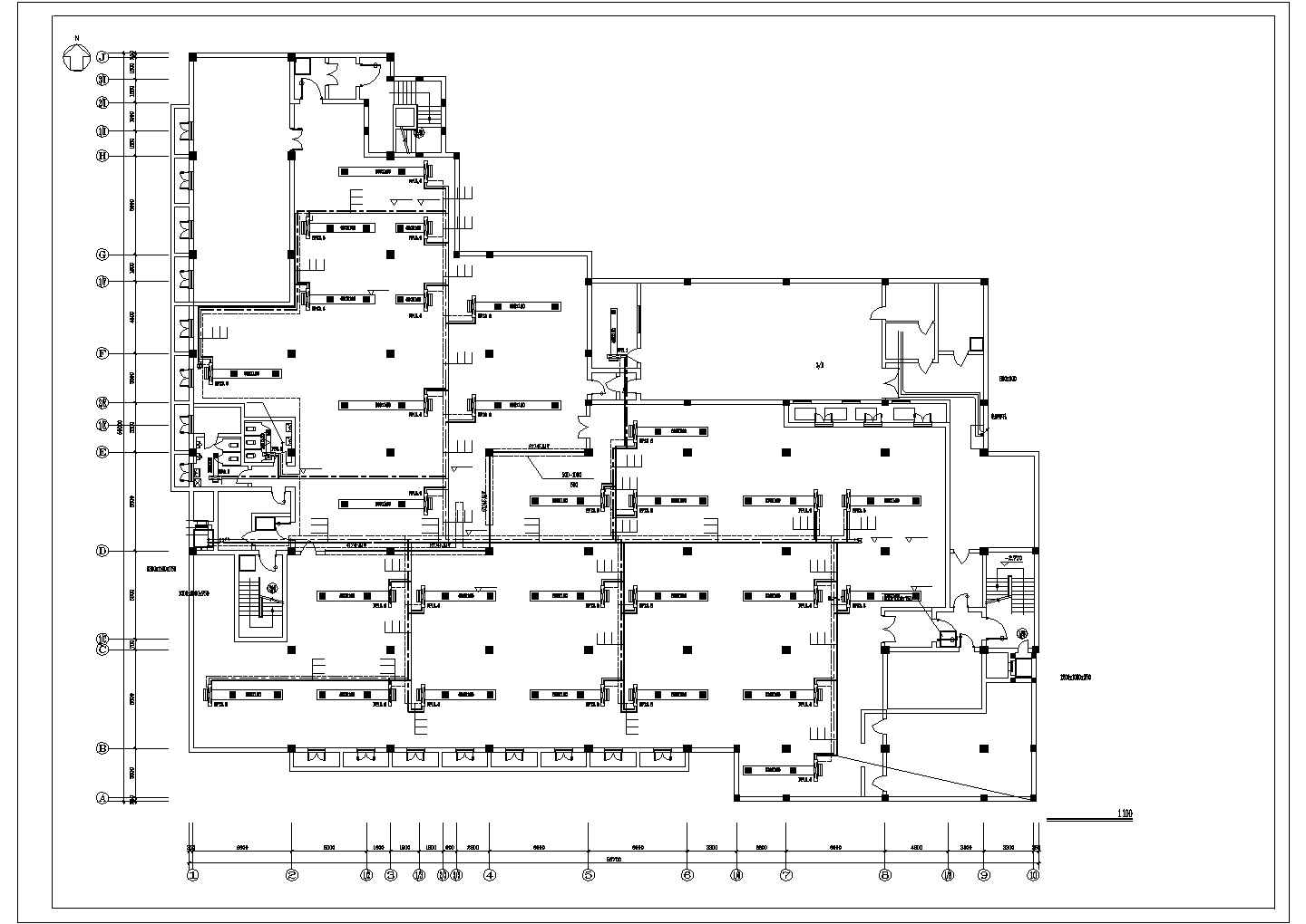 【北京】某地商业楼空调工程设计施工图