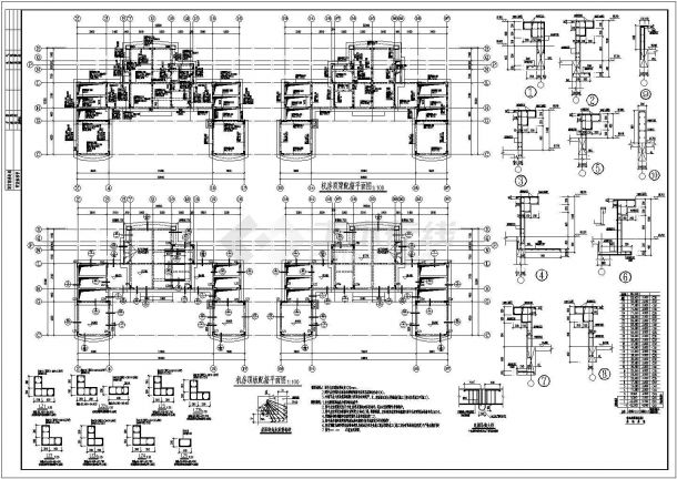 江苏某地27层住宅楼结构设计施工图纸-图二