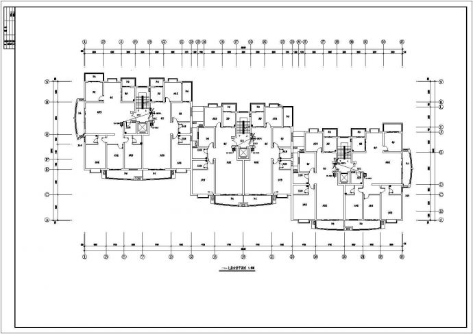 某居民区小高层住宅电气设计施工图纸_图1