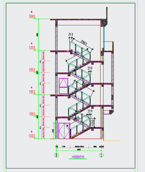 某产业园区综合展览厅建筑设计施工图（土建部分）-图一